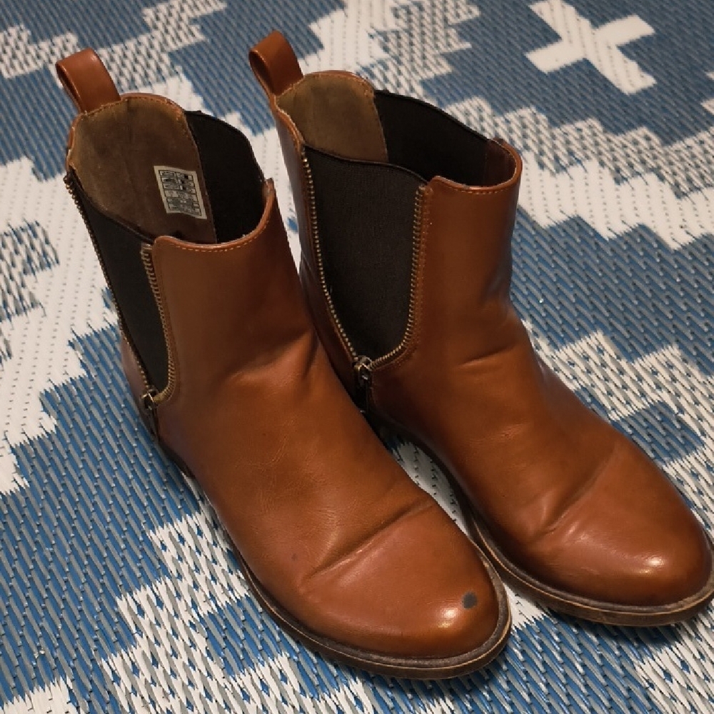 Rocket Dog Men's Tan Leather Boots